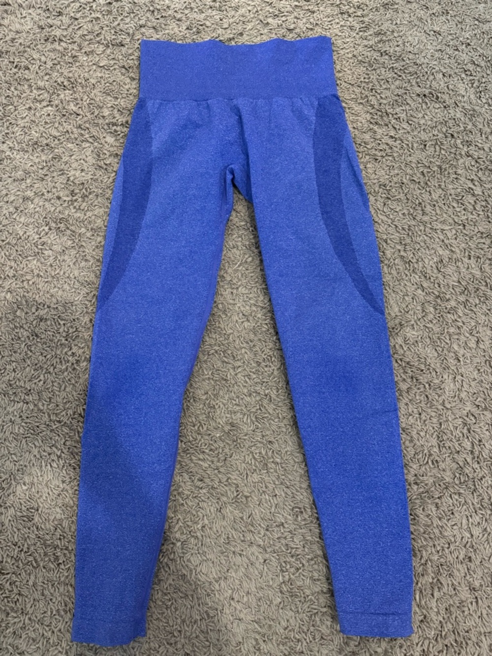 NVGTN Electric Blue Contour Seamless Leggings - Picture 2 of 4